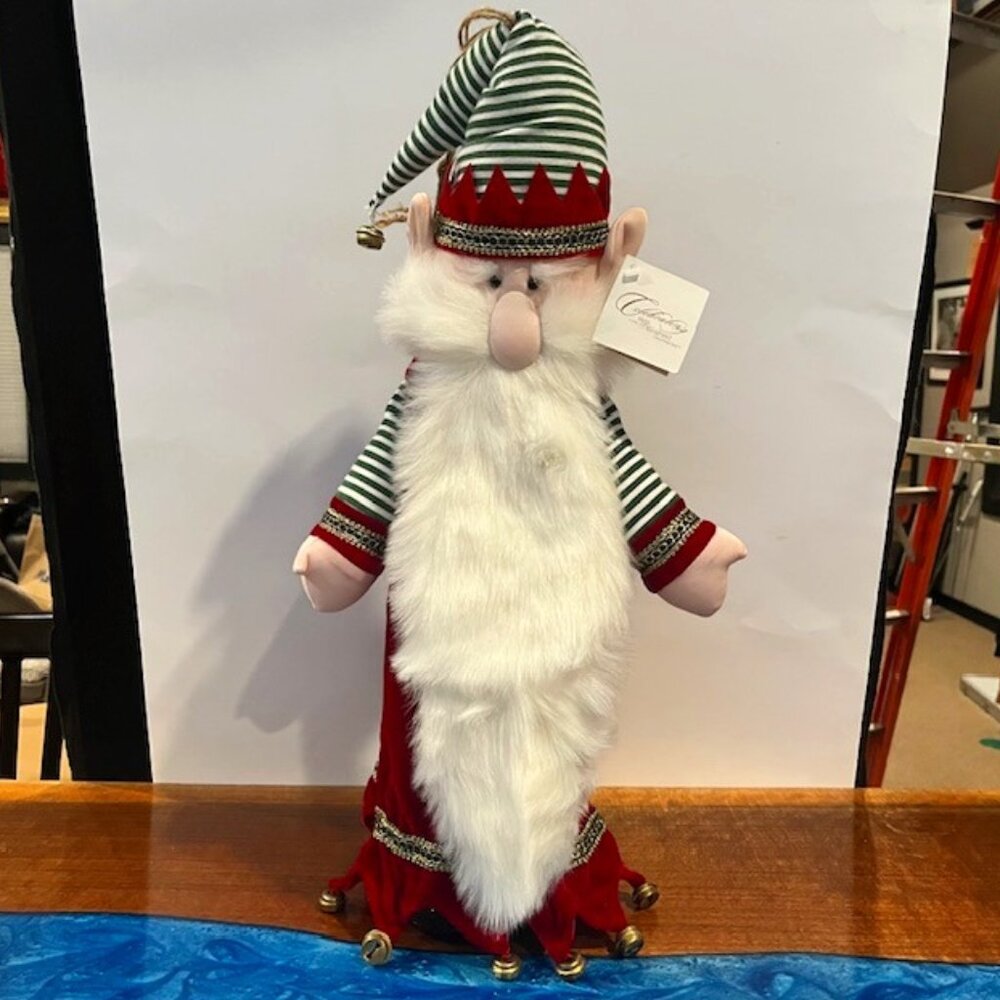 VINTAGE Christmas Around the World 21" Elf "Jingles" Tree Topper NWT
